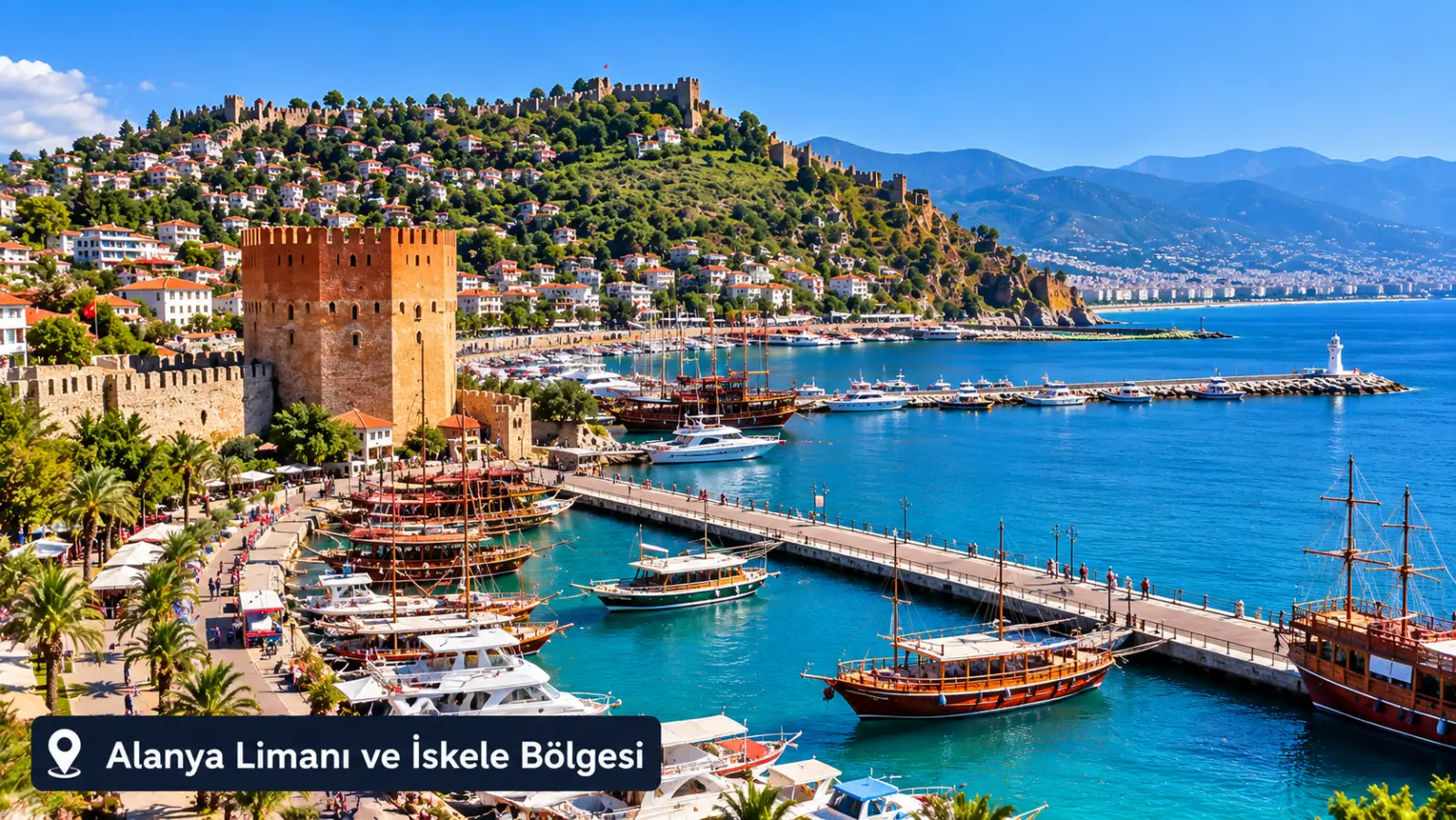 Alanya Limanı ve İskele Bölgesi