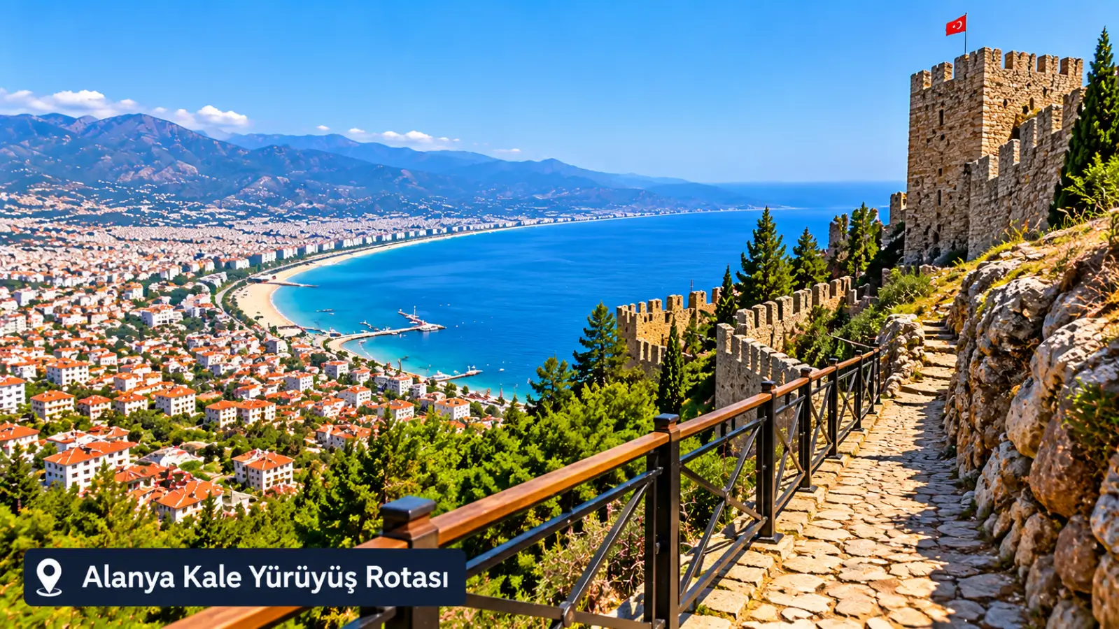 Alanya Kale Yürüyüş Rotası