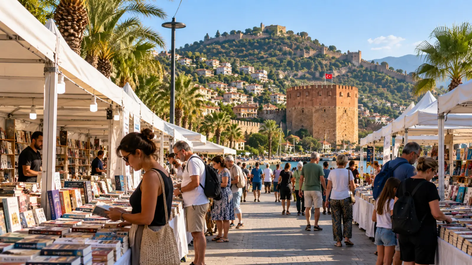 8. Alanya Kitap Fuarı 25 Eylül'de Başlıyor